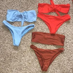 Bandeau Bikini Set